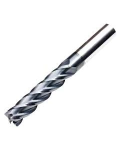 Europa Carbide Long End Mill 4 Flute K30 Tialn Coated