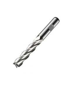 Europa HSSCo8 Long End Mill 4 Flute Flatted Shank