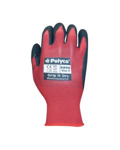 Polyco Grip It Dry Latex Coated Gloves