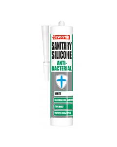 Evo-Stik Anti-Bacterial Sanitary Silicone