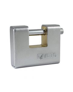 Veto 90mm Rectangular Armoured Padlock