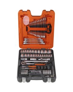 Bahco S106 Socket and Spanner Set 1/4" and 1/2" Drive with 106 Pieces