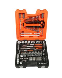 Bahco S138 Socket and Spanner Set 1/4", 3/8" and 1/2" Drive With 138 Pieces