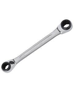 Bahco S4RM-16-19 Multi Size Reversible Ratchet Spanner 16mm, 17mm, 18mm and 19mm