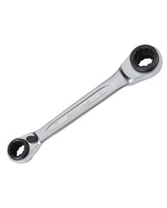 Bahco S4RM-21-27 Multi Size Reversible Ratchet Spanner 21mm, 22mm, 24mm and 27mm