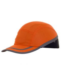 Hi-Viz Safety Baseball Cap Orange