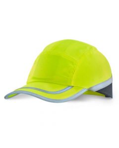 Hi-Viz Safety Baseball Cap Yellow
