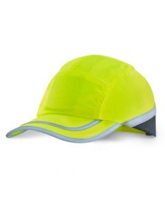 Hi-Viz Safety Baseball Cap Yellow