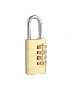 Veto 30mm Brass Combination Padlock 4 Digits