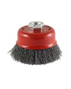 Timco 75mm Crimped Wire Cup Brush M14 Thread