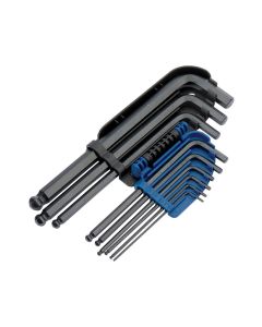 MM HEX KEY SET BALL END 9PC