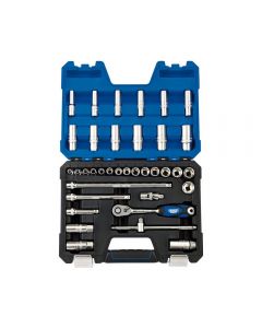 Draper 3/8" Sq Drive Socket Set 36 Piece (PTM APPROVAL)