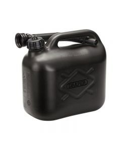 DRAPER PLASTIC FUEL CAN 5LTR BLACK