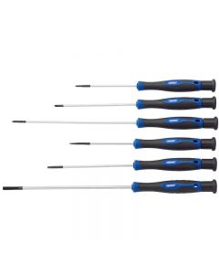DRAPER EXTRA LONG PRECISION SCREWDRIVER SET 6PC