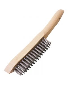 DRAPER HEAVY DUTY WIRE SCRATCH BRUSH 4 ROW