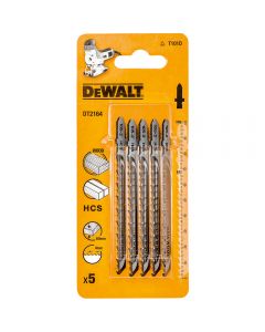 Dewalt DT2164-QZ Pack of 5 T101D Jigsaw Blades for Wood