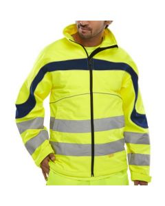 Eton Soft Shell Jacket Yellow