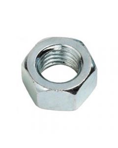 Hexagonal Full Nuts  Zinc Plated