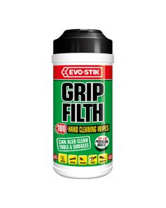 Evo-Stik Gripfilth Cleaning Wipes Pk100