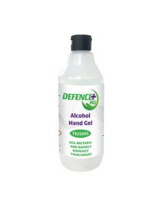 Defence+ 70% Alcohol Hand Gel Sanitiser 500ml