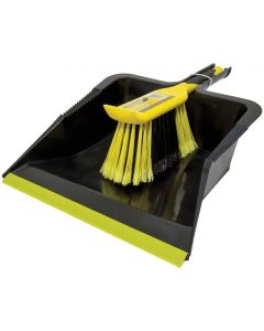 BULLDOZER HEAVY DUTY DUSTPAN AND BRUSH