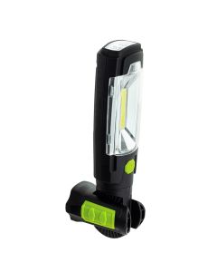 Luceco Rechargeable Led Swivel Torch Usb Power Bank