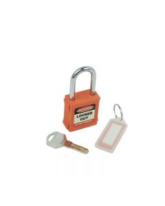 Spectrum Orange Safety Lockout Padlock