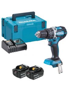 Makita DHP484RTJ 18V Brushless Combi Drill with 2 x 5.0AH Battery