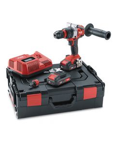 Flex PD2G18 18v Combi Drill with 2 x 5Ah Batteries