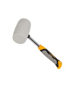 ROUGHNECK NON-MARKING WHITE RUBBER MALLET 680G (24OZ)