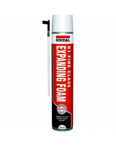 Soudal B1 Expanding Foam Hand Held Fire And Acoustic 750ml