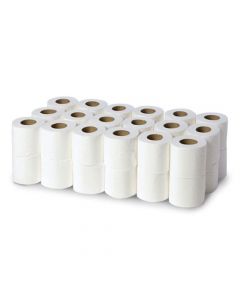 White Toilet Roll Pack 36