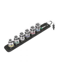 Wera 8790 7pc 10-19mm Holding Function Socket Set 1/2" Drive