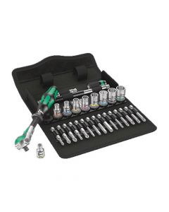 Wera 8100 Sa6 1/4Dr Socket Set 28 pce