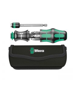 Wera Kk120 Kraftform Kompakt Screwdriver & Bit Set 7 pce