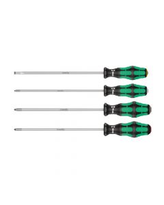 Wera Kraftform Plu Laser Tip Long Screwdriver Set 4 pce