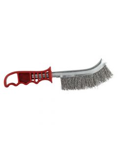 Timco Steel Fill Red Handle Wire Brush