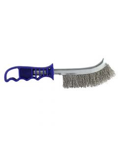 Timco Stainless Steel Fill Blue Handle Wire Brush