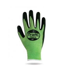 X-DURA PU COATED TOUCH SCREEN CUT F  SIZE 9 GREEN