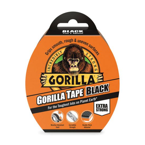Gorilla Tape Black 48mm x 11m
