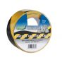 Rhino Black & Yellow Adhesive Hazard Tape 50mm x 33m