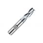 Europa HSSCo8 3 Flute End Mill Flatted Shank Tialn