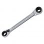 Bahco S4RM-12-15 Multi Size Reversible Ratchet Spanner 12mm, 13mm, 14mm and 15mm