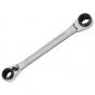 Bahco S4RM-16-19 Multi Size Reversible Ratchet Spanner 16mm, 17mm, 18mm and 19mm