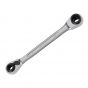 Bahco S4RM-8-11 Multi Size Reversible Ratchet Spanner 8mm, 9mm, 10mm and 11mm