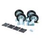 AMORGARD TUFFBANK 150MM CASTORS HEAVY DUTY