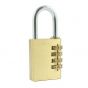 Veto 20mm Brass Combination Padlock 3 Digits