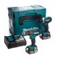 Makita DLX2131TJ 18v LXT Combi Impact Twin Pack 2 x 5Ah Batteries