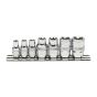 Draper 34412 7pce Female Torx Socket Set and Rail