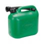 DRAPER PLASTIC FUEL CAN 5LTR GREEN